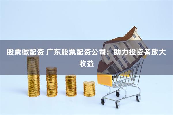 股票微配资 广东股票配资公司：助力投资者放大收益
